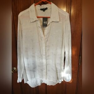 ELLIOT LAUREN‐ NEW LINEN BLOUSE.